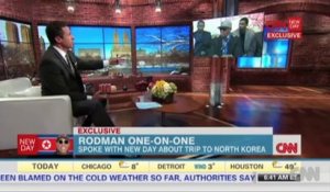 Dennis Rodman s'emporte lors d'une interview au sujet de Kim-Jong Un
