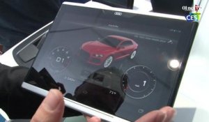 Ces 2014 : chez Audi, la tablette se connecte à la voiture