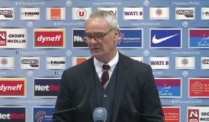 20e j. - Ranieri : ''5 points de perdus en 2 matches''