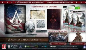 Assassin's Creed III - Unboxing édition collector "Join or Die"