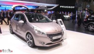 Salon de Genève 2012 : la Peugeot 208 et 208 GTI Concept en vidéo