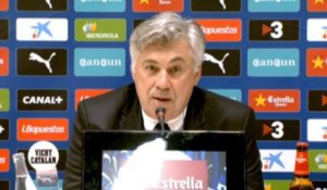 19e j. - Ancelotti : "Il faudra 100 points pour gagner la Liga"