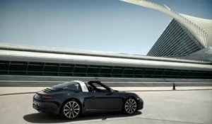Porsche 911 Targa (991) : la cinématique du toit