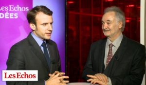 J. Attali et E. Macron choisissent "leur fait marquant 2013" dans l'économie mondiale et française