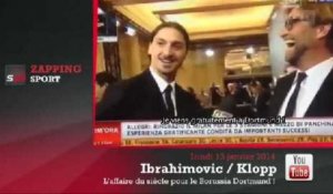 Zap' Sport : Ibra fait du gringue à Dortmund