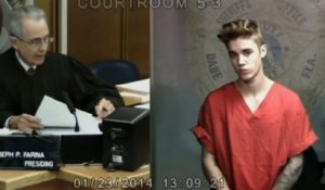 Justin Bieber devant le juge