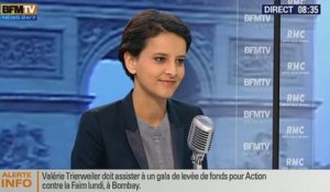 Projet de loi #EgalitéFH : Najat Vallaud-Belkacem invitée Bourdin Direct
