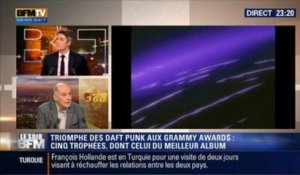 Le Soir BFM: Grammy Awards: le sacre de Daft Punk - 27/01 4/4