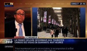 L'Éco du soir: Paris délivre des visas en quarante-huit heures pour les touristes chinois - 28/01
