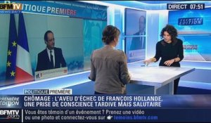 Politique Première: Chômage: François Hollande reconnaît son échec - 29/01