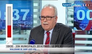 Wallerand de Saint-Just : "je veux trancher avec les programmes de l'UMP et du PS"