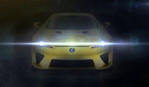 Une Lexus LFA boostée en approche