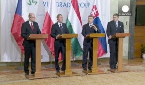 Le groupe de Visegrad appelle à une solution pacifique en Ukraine