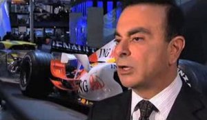 Interview Carlos Ghosn : saison F1 2008