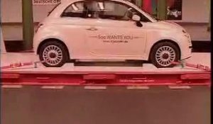 La Fiat 500 prend le metro de Berlin