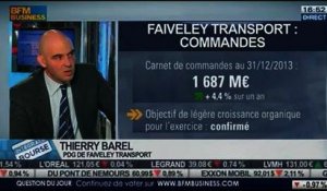 Faiveley Transport: baisse du chiffre d'affaires au T3: Thierry Barel, dans Intégrale Bourse – 31/01
