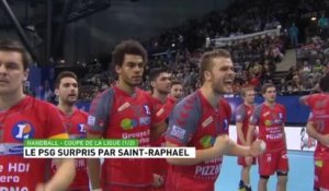 Handball - Coupe de la Ligue - Demi-finale Saint-Raphaël 41 - 41 PSG (6 tab à 5) -1/02/2014
