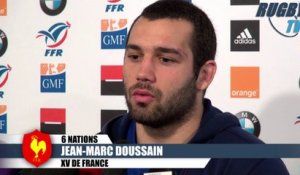 Avant France-Italie  - Szarzewski-Slimani-Doussain - RBS 6 Nations 2014