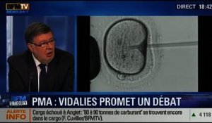 BFM Story: Polémique entre Taubira et le procureur général de Paris: "on est sur une affaire tout à fait surdimensionnée et exploitée", Alain Vidalies - 05/02