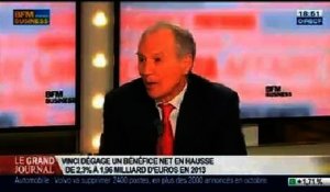 Xavier Huillard, président directeur général de Vinci, dans Le Grand Journal – 06/02 4/4