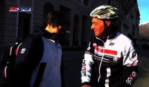 08-02 / Il parcourt Courchevel-Sotchi ... à vélo !