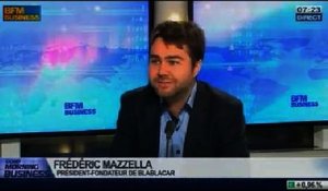 Blablacar: Leader européen du covoiturage, Frédéric Mazzela, dans GMB - 10/02