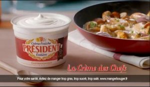 Publicité Président autour de "Top Chef"