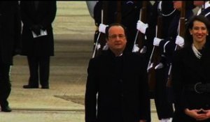 François Hollande est arrivé aux Etats-Unis pour une visite de trois jours - 10/02