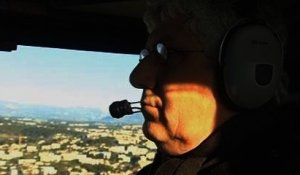 Philippe Martin survole le Var en hélicoptère pour comprendre les inondations régulières - 12/02