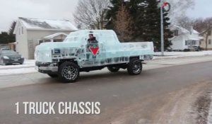 Insolite : le Ice Truck, pick-up éphémère