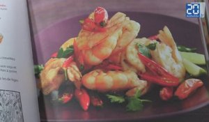 Menu aphrodisiaque de Saint-Valentin: Crevettes d'amour (plat)
