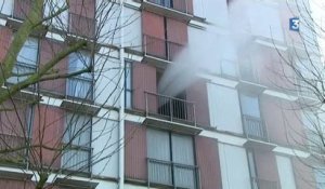 Rouen : incendie dans un immeuble "verre et acier"