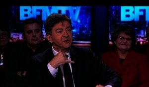 Attractivité : "Hollande mène une politique de droite", dénonce Mélenchon