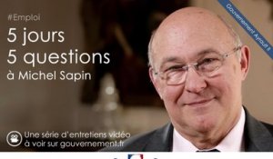 Que faites-vous pour les 25 millions d'actifs? 5J5Q avec Michel Sapin, ep4