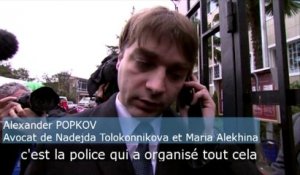 Deux Pussy Riot détenues pendant plusieurs heures à Sotchi