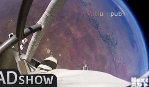 The Felix Baumgartner space jump: Exclusive Footage!