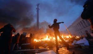 Kiev : les images de l'assaut contre les manifestants