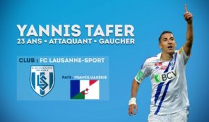 Yannis Tafer, ses dernières réalisations avec le FC Lausanne