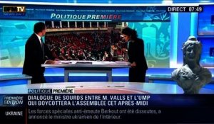 Politique Première: L'UMP exige des excuses après les propos de Manuel Valls contre Claude Goasguen - 26/02