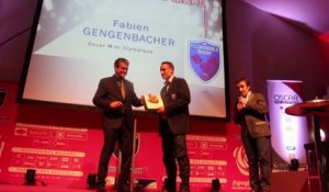Fabien Gengenbacher reçoit l'Oscar Midi Olympique