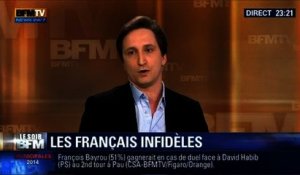 Le Soir BFM: Etude Ifop: les Français sont-ils les plus infidèles ? - 26/02 6/6
