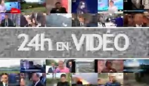 24h en vidéo - 11/04 - Hillary Clinton visée par une chaussure et le refus de Mélenchon de s’excuser