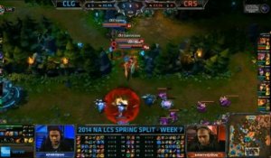 LCS NA W7D1 Game 2 CLG vs CRS