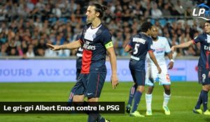Le gri-gri Albert Emon contre le PSG