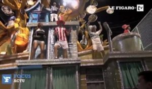 Sao Paulo fête le début de son carnaval, sous le signe du football