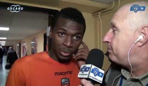L1 / 2013-14 : Lorient 1-1 Bastia : réaction de S. Diallo