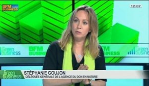Des produits neufs redistribués aux plus démunis: Stéphanie Goujon et Dorothée Courilleau, dans Green Business – 02/03 1/4
