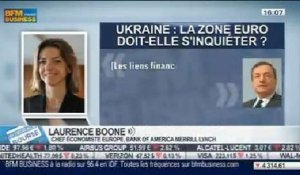 Crise ukrainienne: la zone euro a-t-elle des raisons de s'inquiéter ?: Laurence Boone, dans Intégrale Bourse - 03/03