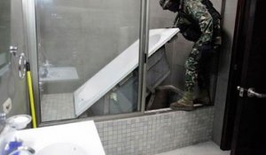 Joaquin El Chapo Guzman : Le passage secret sous la baignoire