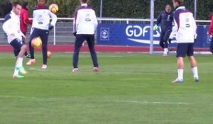EdF : Griezmann et Valbuena font admirer leur aisance technique